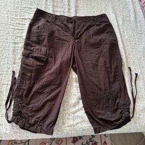 Y2K vintage faded glory capri pants